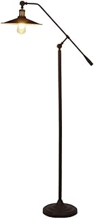 Standing Tall Lamps American Retro Industrial Floor Lamp Iron Adjustable Long Arm Floor Light Creative for Living Room Bedroom Standing Lamp Reading Light