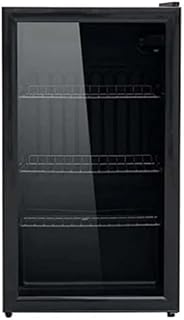 DANSAT Glass Door Display Refrigerator 73 L D160SC22 Black