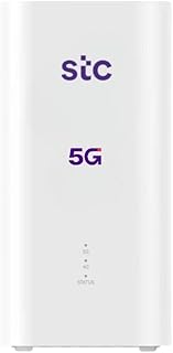 راوتر 5G سي بي اي 5 يعمل لجميع شرائح الاتصال H155-383 - يدعم جميع الشبكات، ابيض