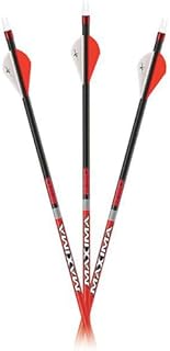 Carbon Express Maxima RED Drab (Olive Drab) .400 6pk Arrows