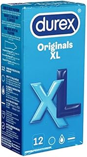 ديوريكس واقيات ذكرية باور XL XL عبوة من 12 قطعة