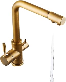 Black Faucet Antique Brass Filter taps faucets Sink Mixers tap Water Purified Faucet，Antique