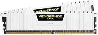 كورسير فينجينس ال بي اكس 16 جيجابايت 2×8 DDR4 3200 PC4-25600 C16 لانظمة - ابيض سعة 16.0 GB