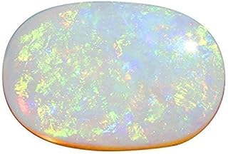 GEMSJEWELS Certified Unheated Untreatet 8.25 to 8.50 Ratti AA+ Quality Natural Astralian Opal Loose Gemstone for Women's and Men's, Natural Australian Fire Opal Loose Gemstone, Opal, Natural, Natural