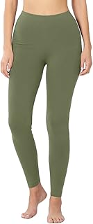 Womens Cotton Leggings with High Waisted Active Wear Pants (S-3XL)