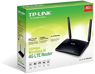 TP - لينك راوتر لاسلكي ان 4G LTE TL-MR6400، نطاق ترددي مفرد