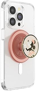 PopSockets: PopGrip Round for MagSafe - Adapter Ring for MagSafe in Set - Folding holder and stand for phones with interchangeable discs PopTop - Disney Enamel Minnie Daisy