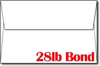 28 باوند/70 باوند ابيض ساطع A9 اظرف (5 3/4 انش × 8 3/4 انش) - 250 ظرف - مستلزمات النشر المكتبي