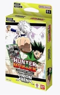 بانداي Union Arena English TCG: Hunter X Hunter - Starter Deck - 50 Cards