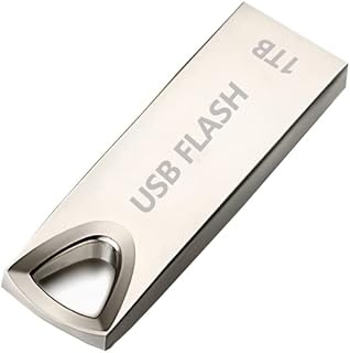 بانف ذاكرة فلاش USB محمولة سعة 1 تيرابايت - ذاكرة USB عالية السرعة كبيرة للغاية لتخزين البيانات بسعة 1000 جيجابايت مقاومة للماء