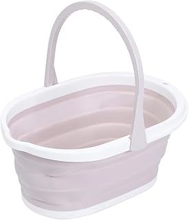 Collapsable Bucket Shower Bucket, Collapsible Bucket with Handle Indoor and Outdoor Collapsible Bucket Foldable Water Bucket for Cleaning