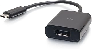 C2G USB-C® to DisplayPort™ Adapter Ultra HD 4K 60Hz USB C to DP Converter - Black - C2G26933