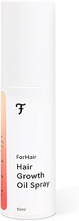 Forchics ForHair Non-Greasy Hormone Free Hair Growth Oil Spray - Promotes Thicker Natural Hair, Damage Repair, Loss Prevention, Ideal for Dry Scalp