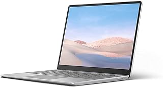 مايكروسوفت لابتوب سيرفس جو بشاشة لمس 12.4 انش معالج انتل رباعي النواة i5-1035G1 ذاكرة RAM 4GB بطاقة اي ام سي 64GB كاميرا ويب ويندوز 10 بلوتوث جاهز للدراسة عبر الانترنت - بلاتينيوم