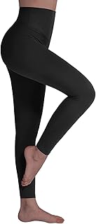 FNT High Waisted Leggings for Women, Workout Gym Leggings, Tummy Control Leggings Buttery Soft Elastic, Workout Yoga Pants