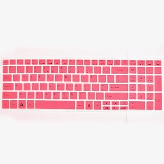 COMP-SA - NEW Silicone Keyboard Skin Cover Protector For ACERs Aspire E1-531G E1-571G P253 NE-522 (Pink)