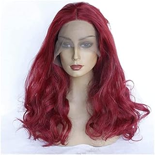 Wigs Crochet lace Wig Half Curly Hair Natural Appearance Heat-Resistant Fiber Synthetic Wig(24 Inches)