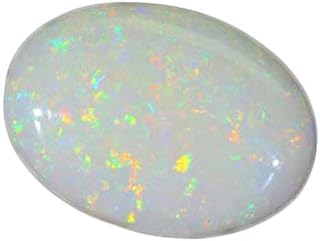 GEMSJEWELS, Natural Lab-Certified 3.25 to 3.50 Ratti Natural Oval Shape AAA+ Super Quality Astrological Australian Opal Loose Gemstone, Natural Australian Fire Opal Loose Gemstone, Opal, Natural,