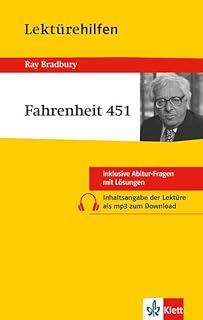 Lektürehilfen Ray Bradbury Fahrenheit 451