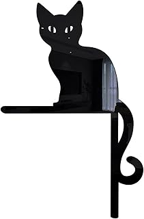 Good and Lovely Cat Wall Decor Lifelike |Cat Wall Decal Art Decor |3D Black Animal Sticker