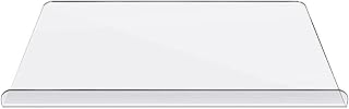 لوح تقطيع اكريليك للمطبخ من دافاب، لوح تقطيع شفاف مع حافة مضادة للانزلاق لحماية سطح الطاولة للحوم والخضروات والشقق