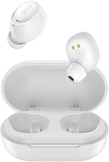 QCY ArcBuds Lite ENC Noise Cancelling Bluetooth 5.3 Wireless Headphones - White