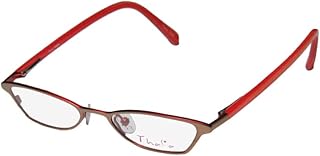 Thalia Hada Womens/Ladies Cat Eye Full-rim Flexible Hinges Demo Lens Unique Design Eyeglasses/Eye Glasses