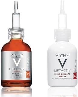 Vichy LiftActiv Vitamin C Serum, 15% Pure Vitamin C, Brightening and Anti-Aging for Face, Skin Firming, Antioxidant, Moisturising