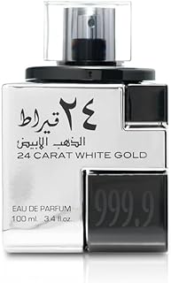 لطافة - عطر 24 كارات وايت جولد للرجال والنساء – او دي بارفان، 100 مل