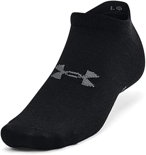 Unisex Essential No Show 6 Pack Socks