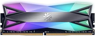 ايه داتا AX4U320038G16A ST60 DDR4 8GB 3200MHZ CL16 XPG سبيكتريكس D60G LED RGB رمادي تنجستين