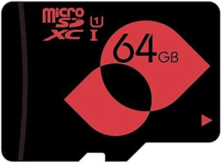 مينغمي بطاقة ذاكرة مايكرو اس دي فئة 10 (C10) 64GB microSDXC UHS-I مع محول microSD للدرون والجوال وكاميرا داش كام (64GB U1)