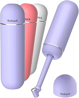 شطاف محمول للسفر للنساء من ريدساك، زجاجة بيري للرجال والنساء، مرفق شطاف شخصي للمرحاض، شطاف محمول باليد (ارجواني)