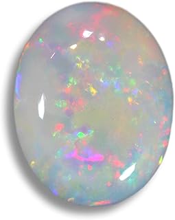 GEMSJEWELS Natural Astralian Lab-Certified 9.25 to 9.50 Ratti Natural Astralian Oval Shape Super Quality Astrological Opal Loose Gemstone, Natural Australian Fire Opal Loose Gemstone, Opal, Natural