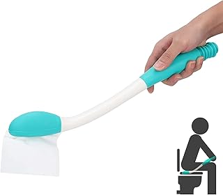 Toilet Aid, Toilet Aid Wiping Aid, Toilet Aid for Wiping the Buttocks, for Disabled Elderly, Limited Mobility, 38 cm