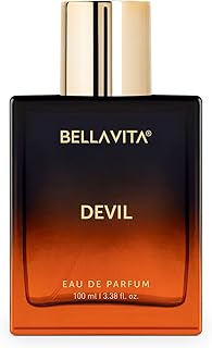 BELLAVITA Devil Eau De Parfum Perfume with Gourmand, Cedar, Vanilla and Musk| Premium, EDP Long Lasting Woody, Spicy Fragrance for Men & Women, 100 ML