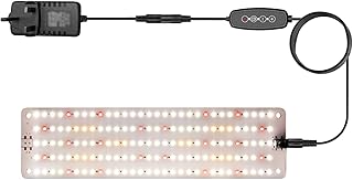 مصباح LED كامل الطيف لنمو النباتات من لابيموس، مصباح تكميلي للنباتات الداخلية، مصباح نمو الشتلات مع مؤقت ذكي 3612 ساعة 6 مستويات قابلة للتعتيم، سحب واحد