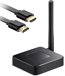 دونجل محول عرض HDMI لاسلكي يدعم 1080P/@60Hz بث مشغل 2.4/5GHz دي ال ان ايه لنقل الفيديو/الصوت من اندرويد/iOS وويندوز وماك او اس الى التلفزيون/جهاز العرض نالاكال