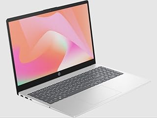 HP لابتوب 15-fd0018nx شاشة FHD 15.6 انش انتل كور i7-1355U الجيل 13 بطاقة رسومات ايريس Xe ذاكرة RAM 16GB SSD 512GB ضمان لمدة عامين اصدار دوس ويندوز 11 برو مثبت فضي طبيعي