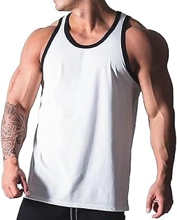 Mens Quick-Dry Workout Lightweight Training Singlet Athletic Muscle Tank Tops for Men