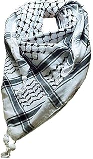 Fashion Arab Shemagh Keffiyeh Scarf with Headband Army Military Desert Tactical