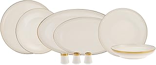 Karaca Eclipse Gold 57 Piece Dinnerware Set