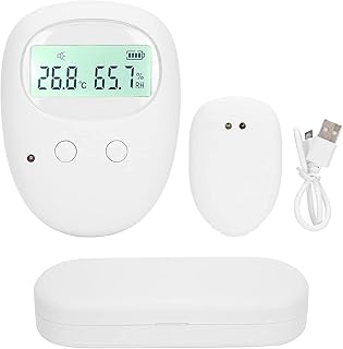 HAKgskk Bedwetting Alarm, Training Bedwetting Enuresis Alarm, USB Rechargeable Vibration Sound Alarm Bedwetting Sensor, Modify Children's Bedwetting Habits for Children, Teenagers, Elderly.