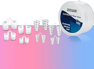 [Upgrade 2024] Novel Nose Clip Against Snoring, Set of 8, Snoring Stopper, Nose Dilator, Instant Anti Snoring Aid, Helps Against Snoring & Sleep Apnea, Premium Snoring Stopper