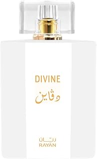 عطر ديفاين للنساء من رايان - او دي بارفان وايت فلورال جاردن - يدوم طويلا - الياسمين البري وزهر البرتقال ويليام بيرس وخشب العنبر - هدية مثالية لجميع المناسبات - 100 مل