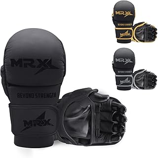 قفازات MRX MMA واقية احترافية للقتال 12oz Muay Thai Training Kickboxing اللكمة SPring الرياضة قفص مكافحة قفاز الملاكمة اللكم قفازات اللكمة قفازات