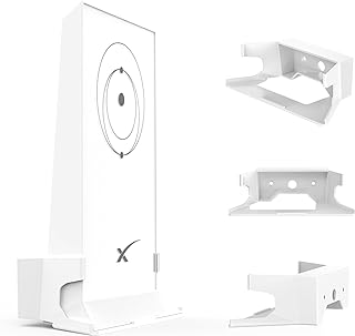 ايه دي يو بي هوم دعامة ستارلينك مجموعة انترنت حوامل الاقمار الصناعية تثبيت حامل يثبت على الحائط حماية الراوتر لراوتر الشبكي V2 WLAN، ابيض