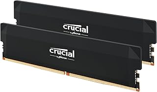 ذاكرة كروشال Pro الجديدة 2024 لكسر سرعة المعالج RAM 32GB (2x16GB) DDR5 6000MHz (أو 5600MHz) سطح المكتب CP2K16G60C36U5B