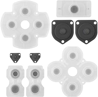 OcioDual Tastengummi Pads Rubber Reparatur Set Kompatibel PS4 Controller JDS-001 JDS 010