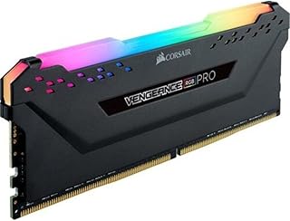 ذاكرة DDR4 3600 فينغانس اس ال احترافية بالفضاء اللوني RGB بحجم 16 جيجا 1 × PC4-28800 C18 مخصصة لمعالج AMD رايزن- لون اسود CMW16GX4M1Z3600C18 من كورسير سعة 16.0 GB